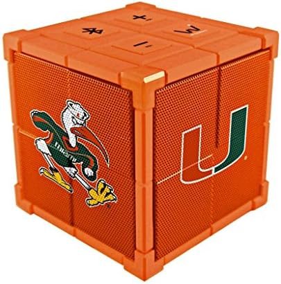 Wiseways Kube Bluetooth Collegiate Speaker for Miami school