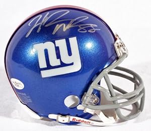Hakeem Nicks Signed Mini Helmet - JSA Certified - Autographed NFL Mini Helmets