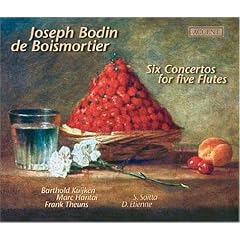 Boismortier: Six Concertos for Five Flutes /B Kuijken � M Hanta� � Theuns � Etienne � Sa�tta