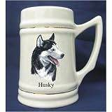 Siberian Husky Ceramic Tankard