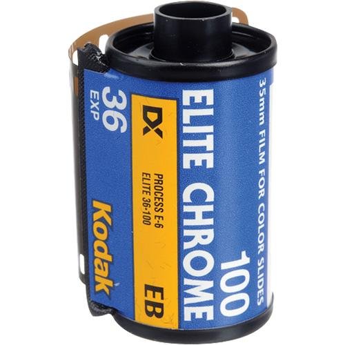 KODAK Elite Chrome 100 Film for Color Slides for 35mm Camera