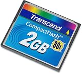 2GB Transcend 80x CompactFlash Card
