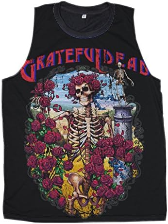 Punkpassion Women's Grateful Dead Muscle Tank Top T-Shirt Medium