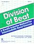 Division of Beat Book 2 / Alto Saxophone (A Breath Impluse Method for Intermediate Band Classes)