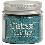 Ranger Tim Holtz Distress Glitter, 1-Ounce, Peacock Feathers