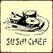 Sushi Chef Sign, Size 12