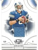 Jon Kitna 2008 Donruss Threads Jersey Card #42 156/250 Detroit Lions