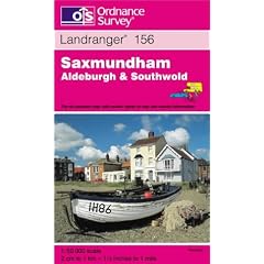 Saxmundham, Aldeburgh and Southwold (Landranger Maps)