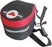 Suchen : amaro 7000 Fahrrad-Satteltasche, schwarz/rot, ca. 12,0 x 10,0 x 18,0 cm