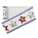 Review Lambs & Ivy 93026 / Bedtime Originals Champ Snoopy Wallpaper Border, Blue