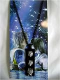Final Fantasy 7: Black Plate Pendant Necklace