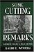 Some Cutting Remarks: Seventy Years a Film Editor (Scarecrow Filmmakers Series)