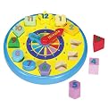 Melissa and Doug Wooden Shape Sorting Clock