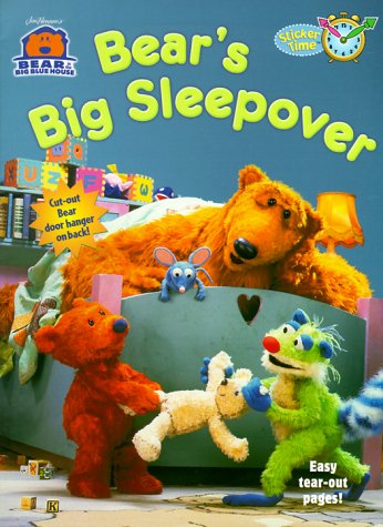 Buy Bear in the Big Blue House: Bear's Big Sleepover (Sticker Time) online at Discounted New and Used prices. Delivered to your door with Off-The-Bookshelf.