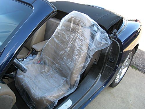 Disposable Plastic Auto Seat Covers - Case of 250