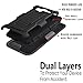 Star Armor Holster Cases Compatible for Galaxy Avant, Dual Layers Kickstand Phone Cover with and Locking Belt Clip (Black)