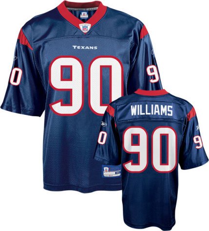 Men`s Houston Texans #90 Mario Williams Team Replica Jersey