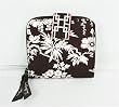 Vera Bradley Mini Zip Wallet In Imperial Toile