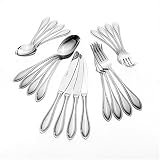 Wallace American Tradition 20-Piece Stainless-Steel Flatware Set, Service for 4
