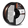 Hobart H305408-R22 10-Pound ER70S-6 Carbon-Steel Solid Welding Wire, 0.035-Inch