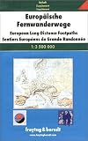  : Freytag Berndt Wanderkarten : Europ&auml;ische Fernwanderwege: General Map