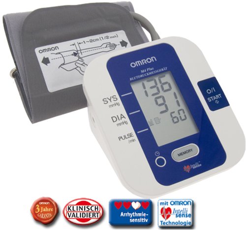 Medisana 30511 Oberarm Blutdruckcomputer Happy Life Blutdruckmessgerät Oberarm