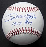 Pete Rose Autographed Official MLB Baseball with 1963 ROY Inscription