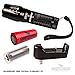 ShadowHawk X800 High Tactical Flashlight 800 Lumens x2000 With Case