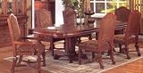 Roman Empire Double Pedestal Table/Side Chair/Arm Chair
