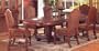 Roman Empire Double Pedestal Table/Side Chair/Arm Chair