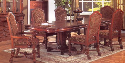 Roman Empire Double Pedestal Chair/Arm Chair
