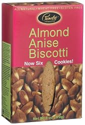Pamela's Products Almond Anise Biscotti, 6-Ounce Boxes (Pack of 8)