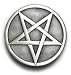 PENTAGRAM Belt Buckle Baphomet Nu Metal Punk