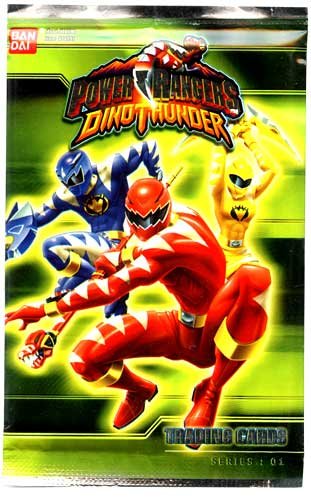 Power Rangers Dino Thunder Trading Cards - 7 Card Pack - Series 01