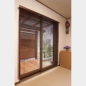 【クリックでお店のこの商品のページへ】HAYATON ウッドブラインド木香里 RB-71WS [オーク]【175×135cm】