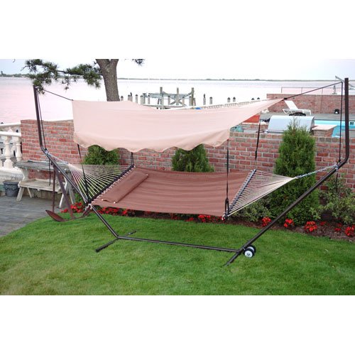 Bliss Hammock Stand Canopy for Bliss 15ft Steel Large Hammock Stand
