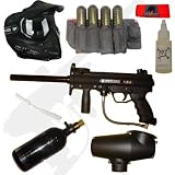 Tippmann A-5 E Grip 2 Star Nitro Paintball Gun Package