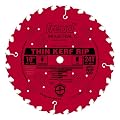 Freud LU87R010 10-Inch 24 Tooth FTG Thin Kerf Ripping Saw Blade with 5/8-Inch Arbor and PermaShield Coating