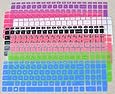 Folox&reg; Colored Laptop Keyboard Cover Protector for 15.6" HP Pavilion 15, G15 TouchSmart Sleekbook, Such as 15-j, 15-b, 15t-j, 15t-e, 15z-j, 15z-e, 15z-b Series (2 Pack Order, See Description)