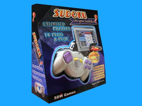Childrens Toyshop  Video Games : Sudoku TV (Plug n Play TV Games)