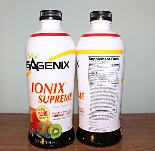 2 Isagenix - Ionix Supreme Natural Fruit Flavor (32 Fl Oz)