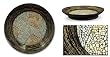 Eggshell mosaic bowl, 'Magnitude'