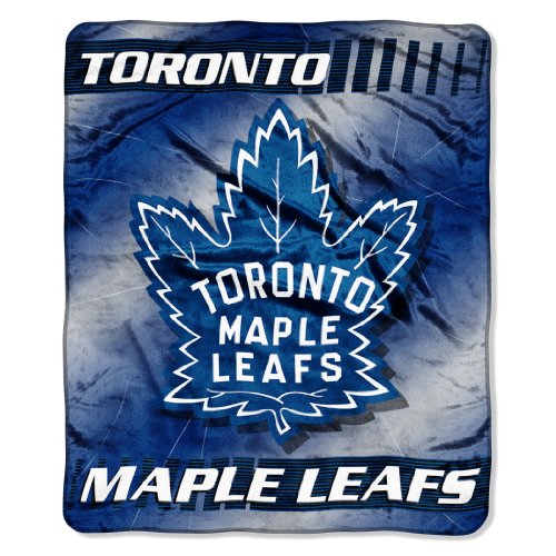 NHL Toronto Maple Leafs 50-Inch-by-60-Inch Micro-Raschel Plush Throw