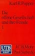 Die offene Gesellschaft und ihre Feinde, Band 1: Der Zauber Platons