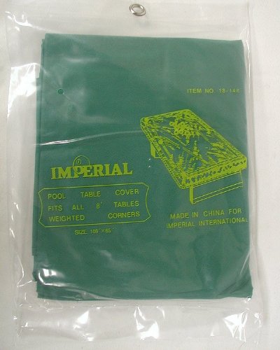 Pool Table Cover for 8 Foot Table Green Flat