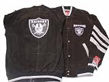 Oakland Raiders NFL G-III Leather Suede Jacket, Medium