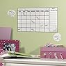 ROOMMATES RMK1556SCS Dry Erase Calendar Peel & Stick Wall Decal