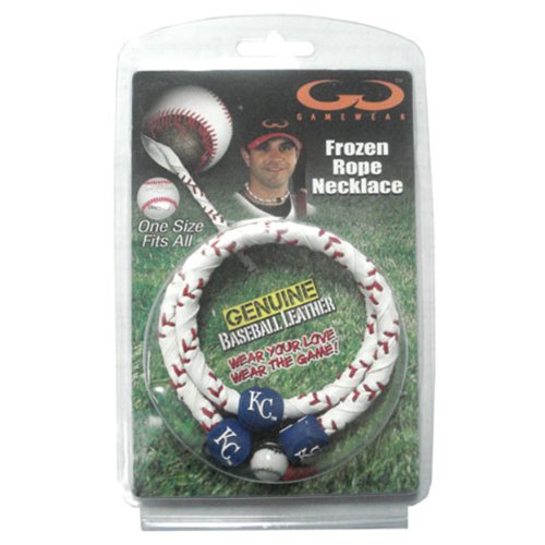MLB Kansas City Royals Classic Frozen Rope Baseball Bracelet