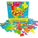 GeoPuzzle U.S. and Canada by GeoToys