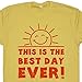 This Is The Best Day Ever T Shirt Funny Vintage Yellow Tee Shirt Shirtmandude T-Shirts